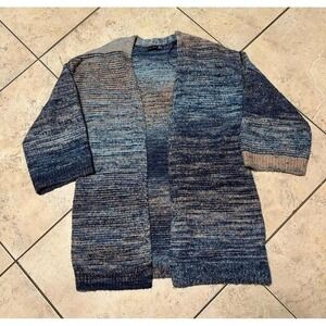 Black Tape open front‎ cardigan oversized  XS